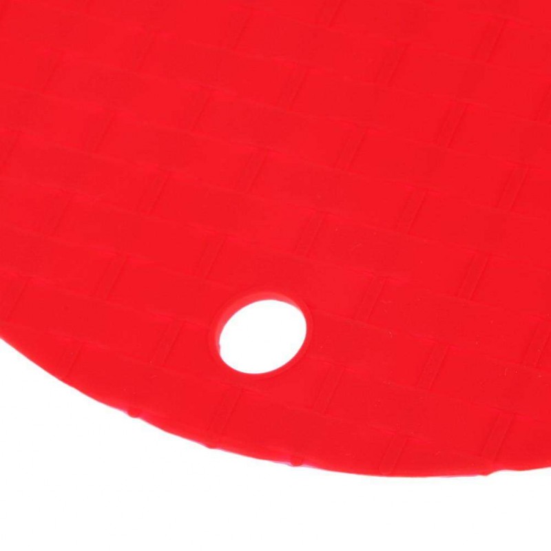 Multifunctional thick silicone pad round mat anti-scalding heat insulation