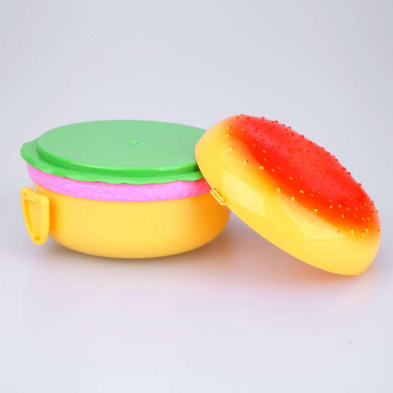 Burger Boxes Double Plastic Insulation Box Lunch Box Lunch Box