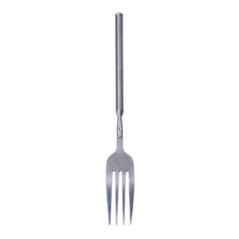 BBQ Telescopic Extendable Dinner Fruit Dessert Long Fork