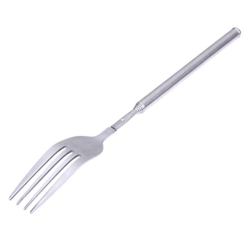 BBQ Telescopic Extendable Dinner Fruit Dessert Long Fork