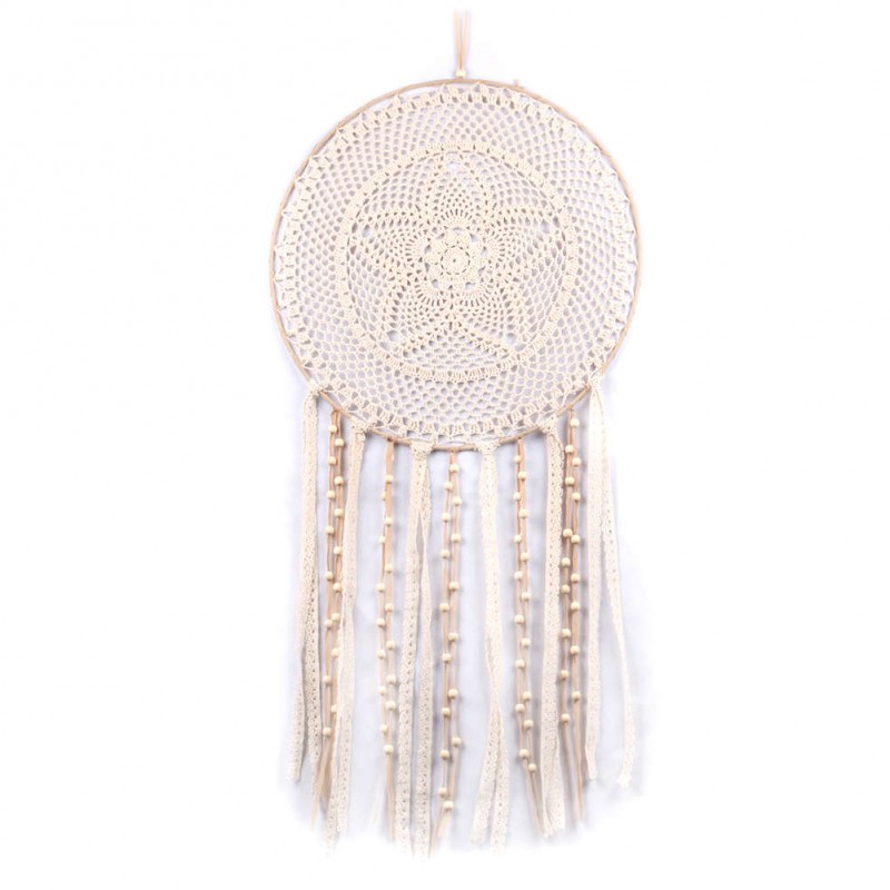 Tassel Lace Dream Catcher Wall Hanging Home Car Decor Craft