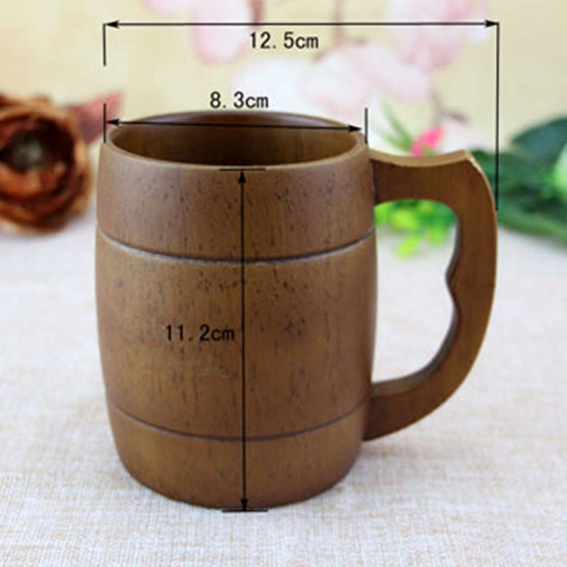 Classical Large Capacity Beer Water Cup with Handle Cup Milk Cup Teacup