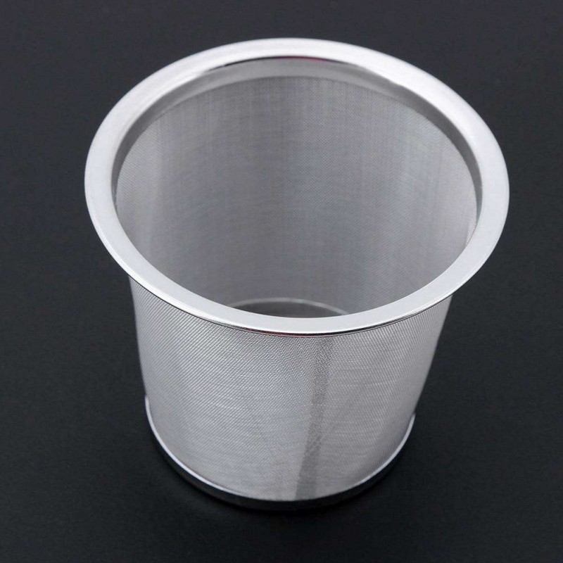 Reusable Mesh Infuser Tea Strainer Metal Tea Leaf Spice Filter for Teapot