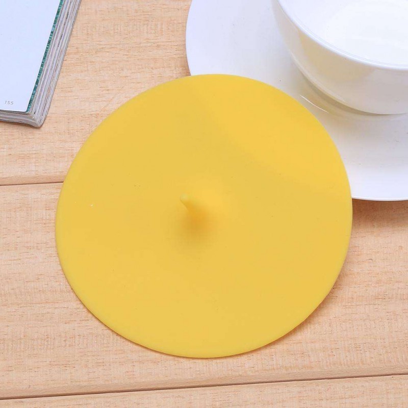 Waterdrop Silicone Insulation Anti-Dust Cup Cover Tea Coffee Sealing Lid