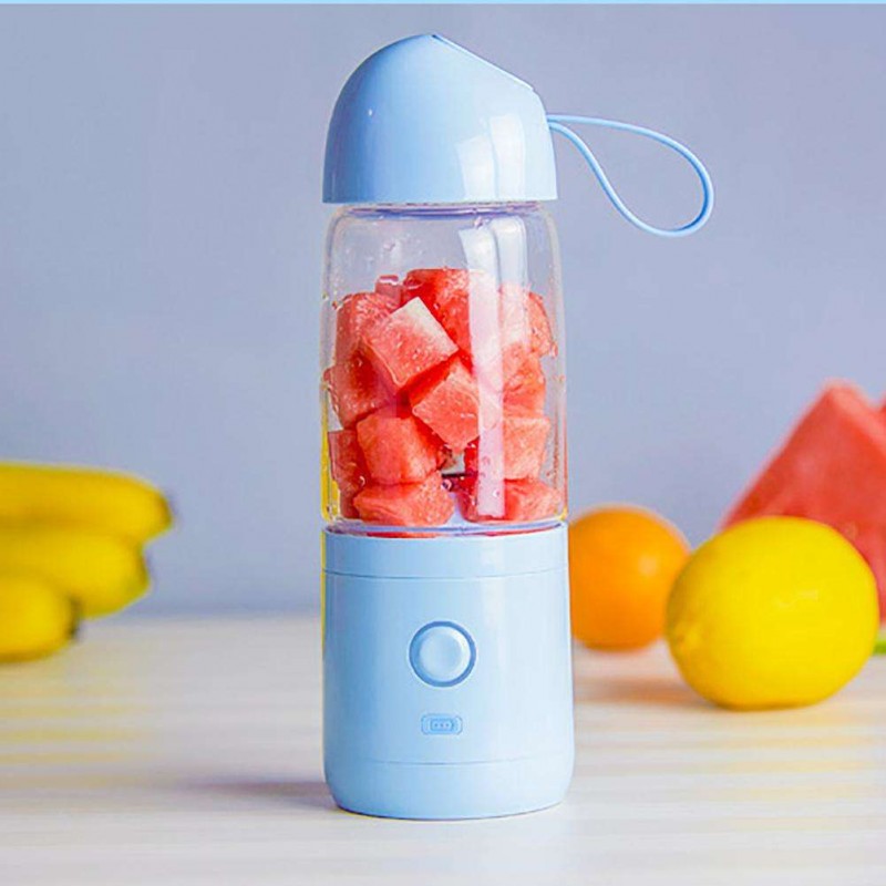 550ml USB Rechargeable Portable Electric Fruit Juicer Sports Bottle