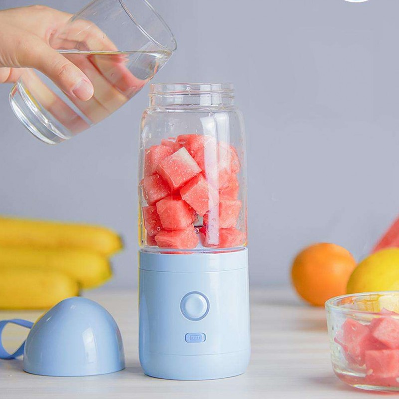 550ml USB Rechargeable Portable Electric Fruit Juicer Sports Bottle