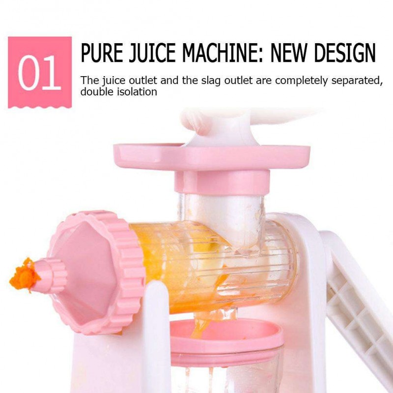 Kitchen Manual Hand Crank Juicer Orange Lemon Squeezer Fruit Extractor