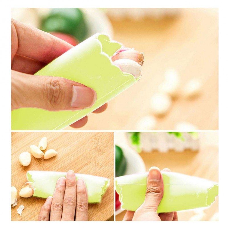 Kitchen Gadgets Garlic Press Crusher Peeler