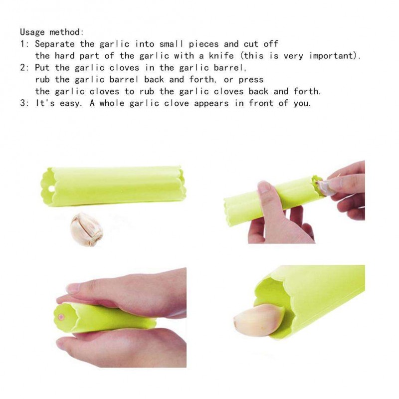 Kitchen Gadgets Garlic Press Crusher Peeler